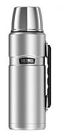 Термос с ручкой серебрянный цвет 1,2л Thermos Stainless King Vacuum Insulated Flask 1.2L (170060)