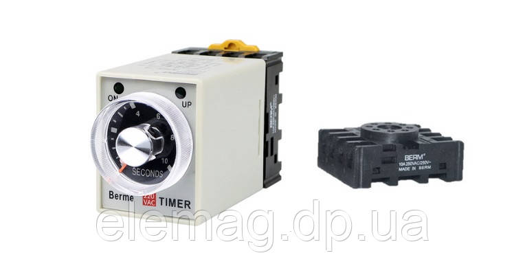 1 секунда Реле часу AH3-3 220V