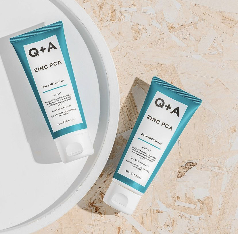 Зволожувальний крем для обличчя Q+A Zinc PCA Daily Moisturiser для догляду за жирною та проблемною шкірою, фото 1