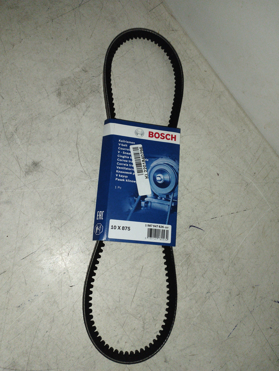 BOSCH Ремінь клиновий 10A0875C