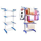 Сушарка для білизни Garment rack with wheels, фото 3