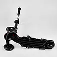 Триколісний самокат 5в1 21700 Best Scooter, кошиком, батьківською ручкою, сидінням, фото 6