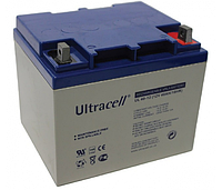 Аккумулятор для ИБП 40ач Ultracell UL40-12 AGM 12V - для дома, для квартиры, для котла, насоса, зарядки, тв