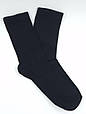 Жіночі зимові високі тенісні спортивні шкарпетки стрейчеві Super Socks махрова підошва однотонні 36-40 12 пар в уп чорні, фото 3