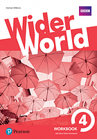 Рабочая тетрадь Wider World 4 WorkBook with Online Homework