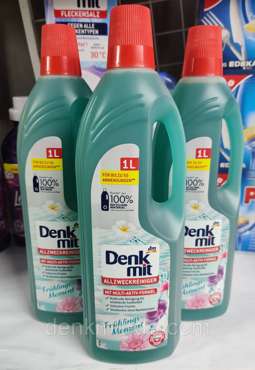 Рідина для миття підлоги Denkmit Allzweckreiniger FruhlingsMoment 1л.