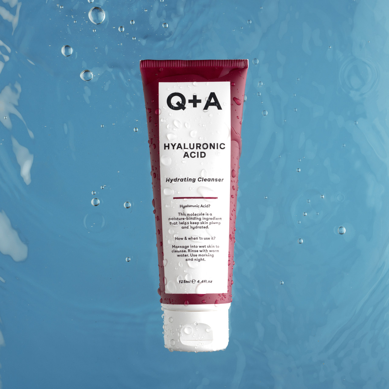 Зволожувальний крем із гіалуроновою кислотою Q+A Hyaluronic Acid Daily Moisturiser