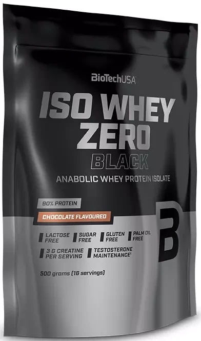 Протеїн Bio Tech Iso Whey Zero BLACK 500 g
