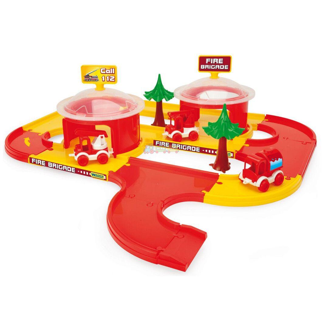 Дитячий ігровий набір Wader Play Track City пожежник (53510)