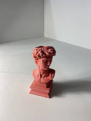 Гіпсова скульптура Gipster  Голова Давида 180*90 мм Pink