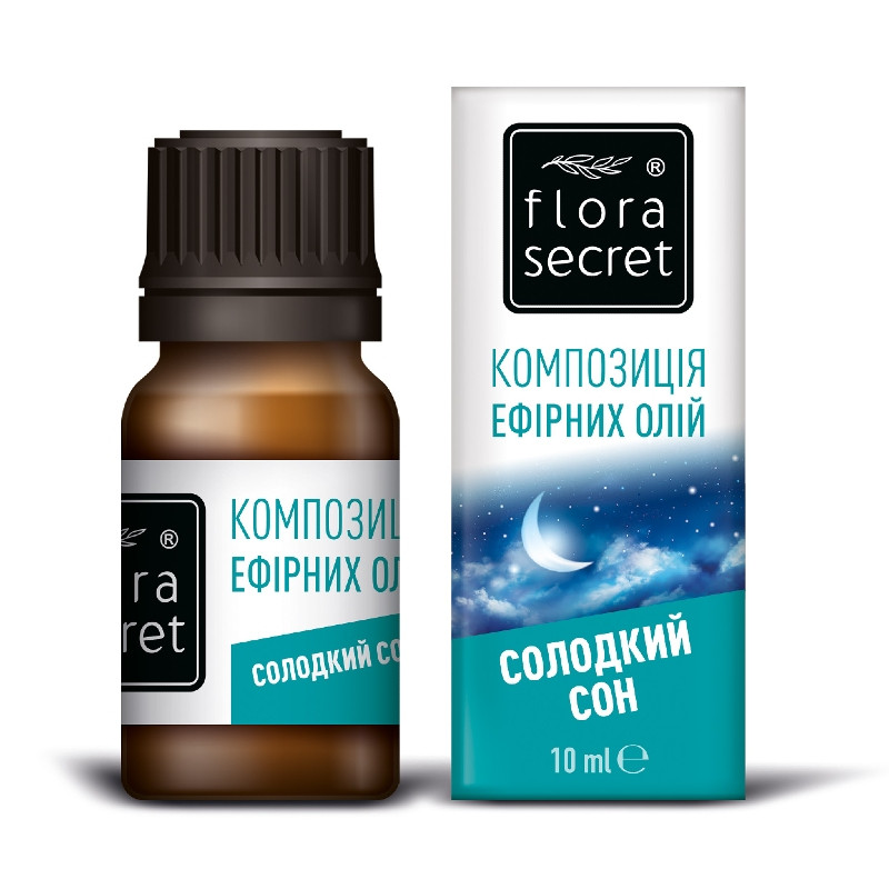Композиція ефірних олій Flora Secret Солодкий сон 10 мл