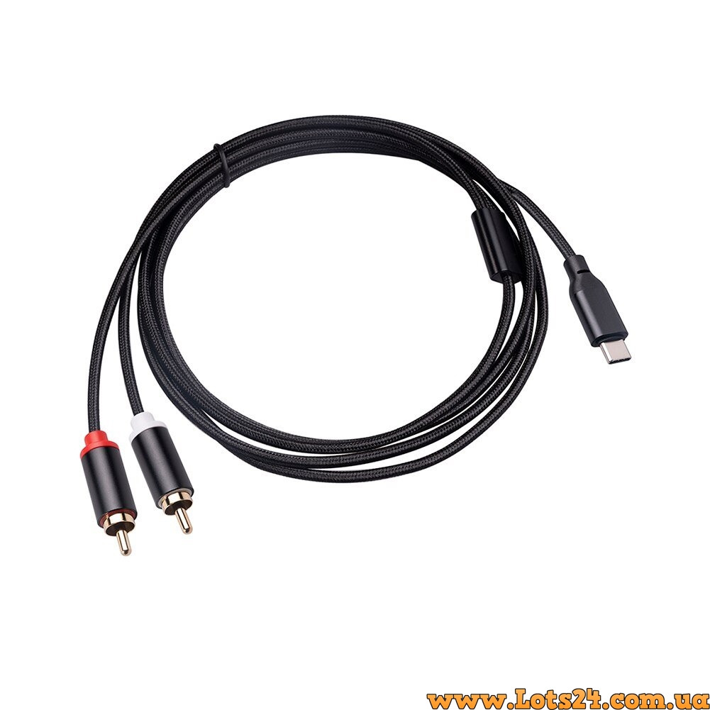 Кабель переходник с USB type c на "тюльпан" RCA AV (ID#1572754424 ...