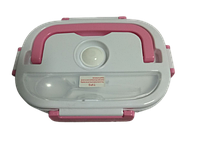 Ланч бокс с подогревом The Electric Lunch Box S-19 220v  Розовый