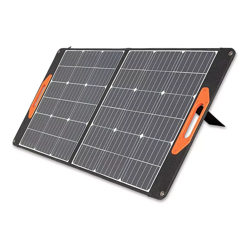 Складана сонячна панель 100W, Сонячна панель для Bluetti, Ecoflow, Jackery SH100 100W USB, USB-C, DC18V ETFE