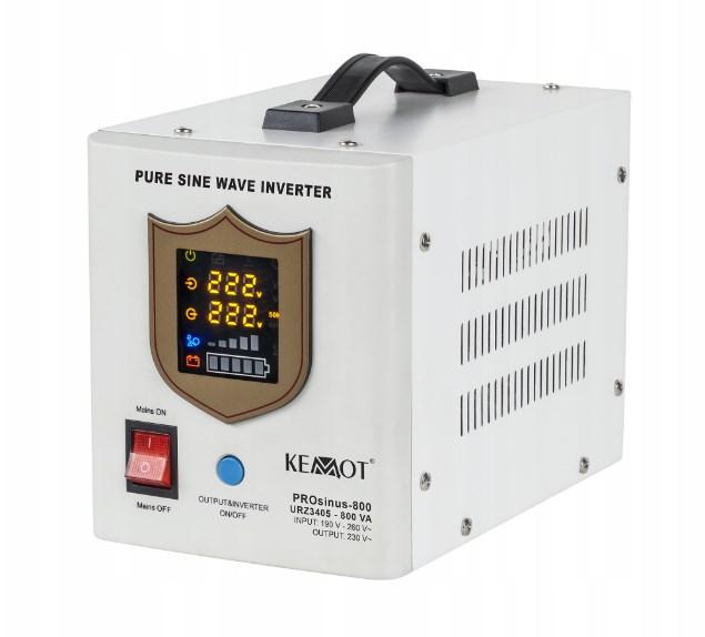 Джерело безперебійного живлення ДБЖ Kemot PROsinus 1000/700W 12В/230В, фото 1