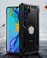 Противоударный чехол Combo Ring для Huawei P30 Pro (Разные цвета)