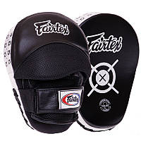 Лапа изогнутая кожаная (2шт) Fairtex 3362 Black