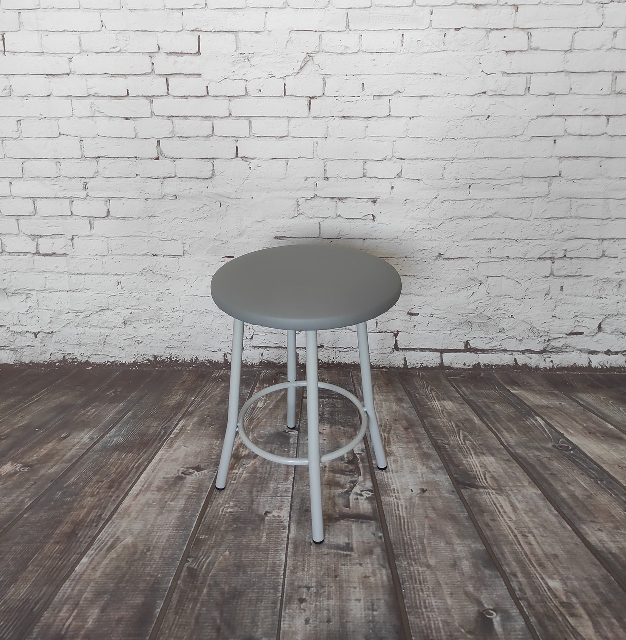 Табурет MirMax Муза Сірий 45 х 35 см Кухонна табуретка Табурет для дому, фото 1