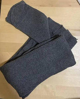 Колготки 200 ден бавовняні меланжеві теплі Sisi Cotton Melange 200 сірого кольору 1/2 3/4