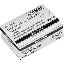 Кнопки 50шт. кольорові BuroMax BM.5106