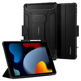 Чехол Spigen Rugged Armor Pro для iPad 10.2 7/8/9 Gen (2019/2020/2021) Black (ACS01216)