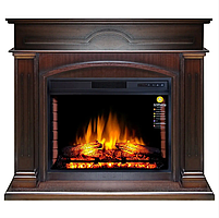 Камінокомплект ArtiFlame December AF28S Махагон Коричневий Антик (зі звуком) Електричний 3D Камін, фото 3