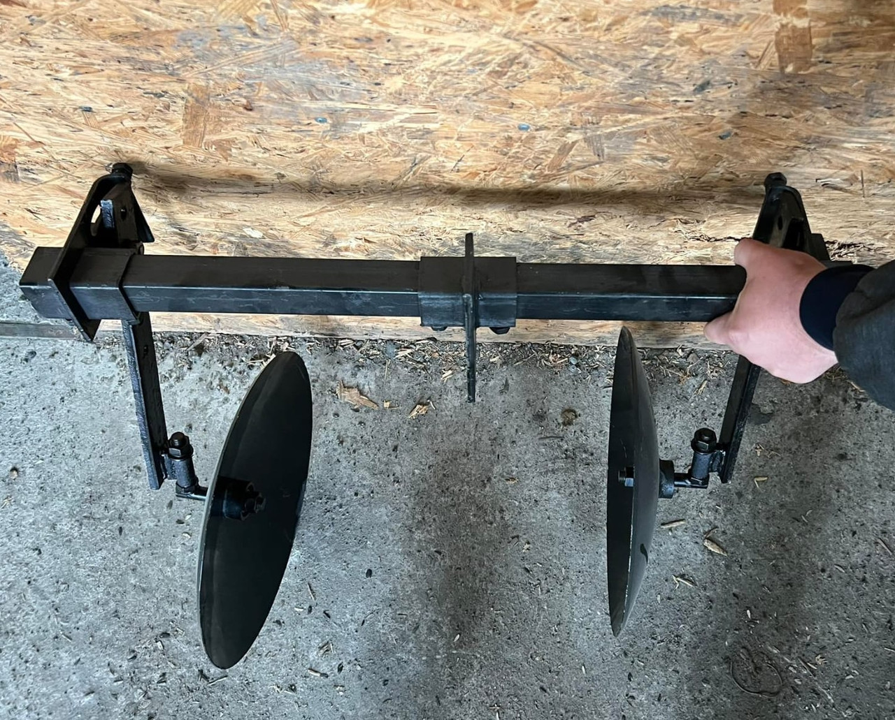 Окучник дисковий посиленний регулюємий мотоблочний, фото 1