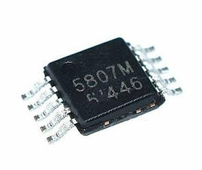 RDA5807M, приймач FM діапазону, MSOP10