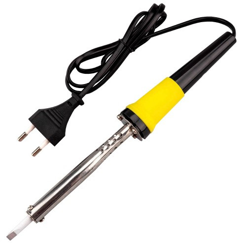 Паяльник 60W, пластикова рукоятка, наконечник із алюмінієвим захисним покриттям WORK'S 31041 (W30760)