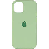 Чехол Silicone Case Full для Apple iPhone 14 (6.1") Мятный / Mint