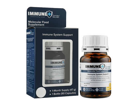Immune+ Молекулярна добавка для підтримання імунітету 90 капсул, фото 1