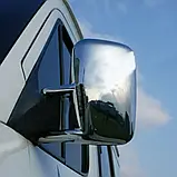 Хром-накладки на дзеркала Mercedes Sprinter W901 1994-2006 (Carmos), фото 6