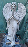 Пам'ятник з мармуру Ангел с серцем #100, фото 3
