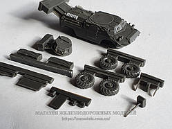 Збірна модель — бронована розвідувально-дозорна машина SPW PSW, масштабу 1/87, H0