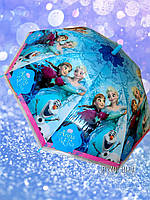 Парасолька Frozen Крижане серце Анна і Ельза.Парасоля дитяча колір блакитний. Парасолі.