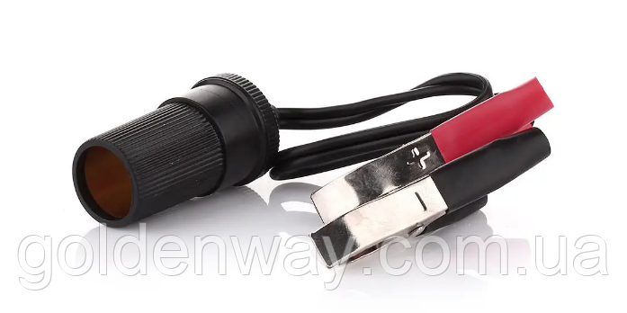 Купить Автомобильная дополнительная розетка с крокодилами зажимами на ...