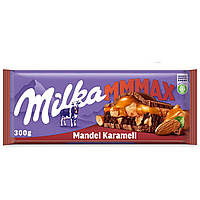 Шоколад Milka Mandel Karamell mmMax (Милка карамель) 300 г. Швейцария (опт 5 шт)