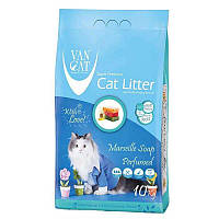 VanCat (ВанКэт) Cat Litter Marseille Soap - Бентонитовый наполнитель для кошачьего туалета с ароматом "Марсель