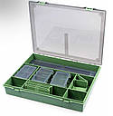 Карпова Станція Коробка для коропових аксесуарів TACKLE BOX 36,5 х 30 х 6 см, фото 5