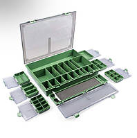 Карповая Станция Коробка для карповых аксессуаров TACKLE BOX 36,5 х 30 х 6 см