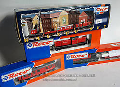 Набір будівельний поїзд тепловоз серії BR 290 з краном і супроводжуючим вагоном, масштабу 1/87 Roco 43146