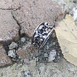 Чоловіче кільце біжутерія черепа розмір 19-21 мм, фото 5