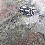 Чоловіче кільце біжутерія черепа розмір 19-21 мм, фото 2