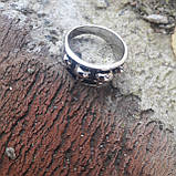 Чоловіче кільце біжутерія черепа розмір 19-21 мм, фото 3