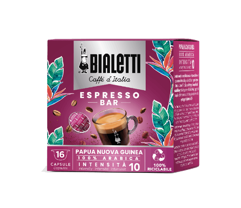 Кофе в капсулах Bialetti Papua Nuova Guinea Espresso Bar, 16 капсул