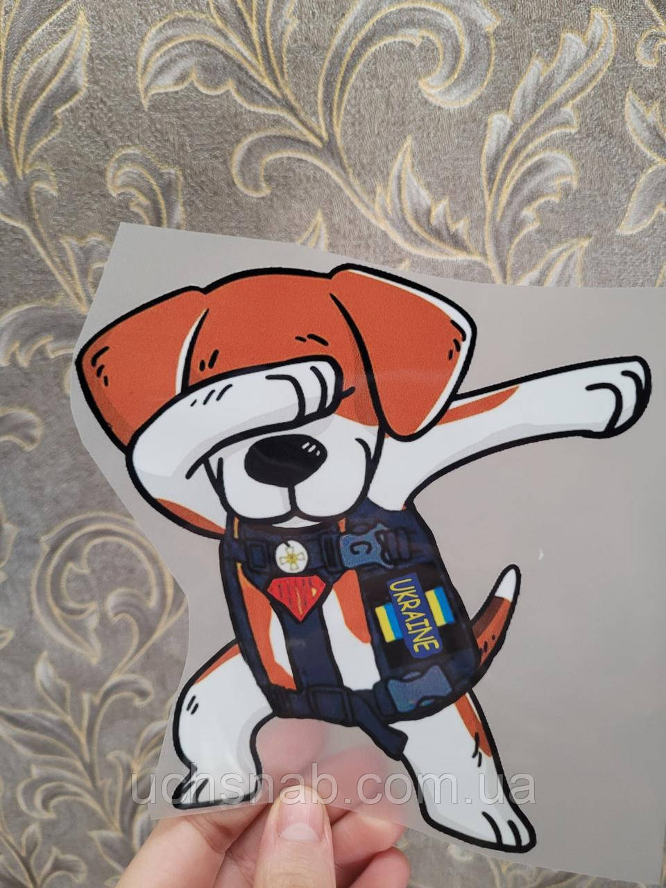 Термонаклейка на одяг Патрон танцює, фото 1