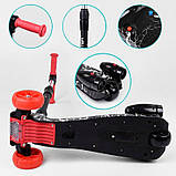 Дитячий триколісний самокат із турбінами та музикою Best Scooter MAXI 80542, з парогенератором, фото 4