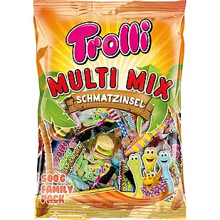 Желейні цукерки Trolli Multi Miх 500г