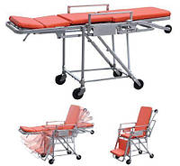 Медицинские носилки «БИОМЕД» В06 (каталка автомобильная) предназначены для транспортировки пациентов (30908)