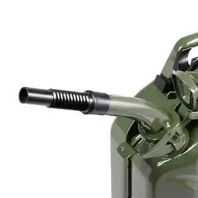 Носик лійка для каністри металевої